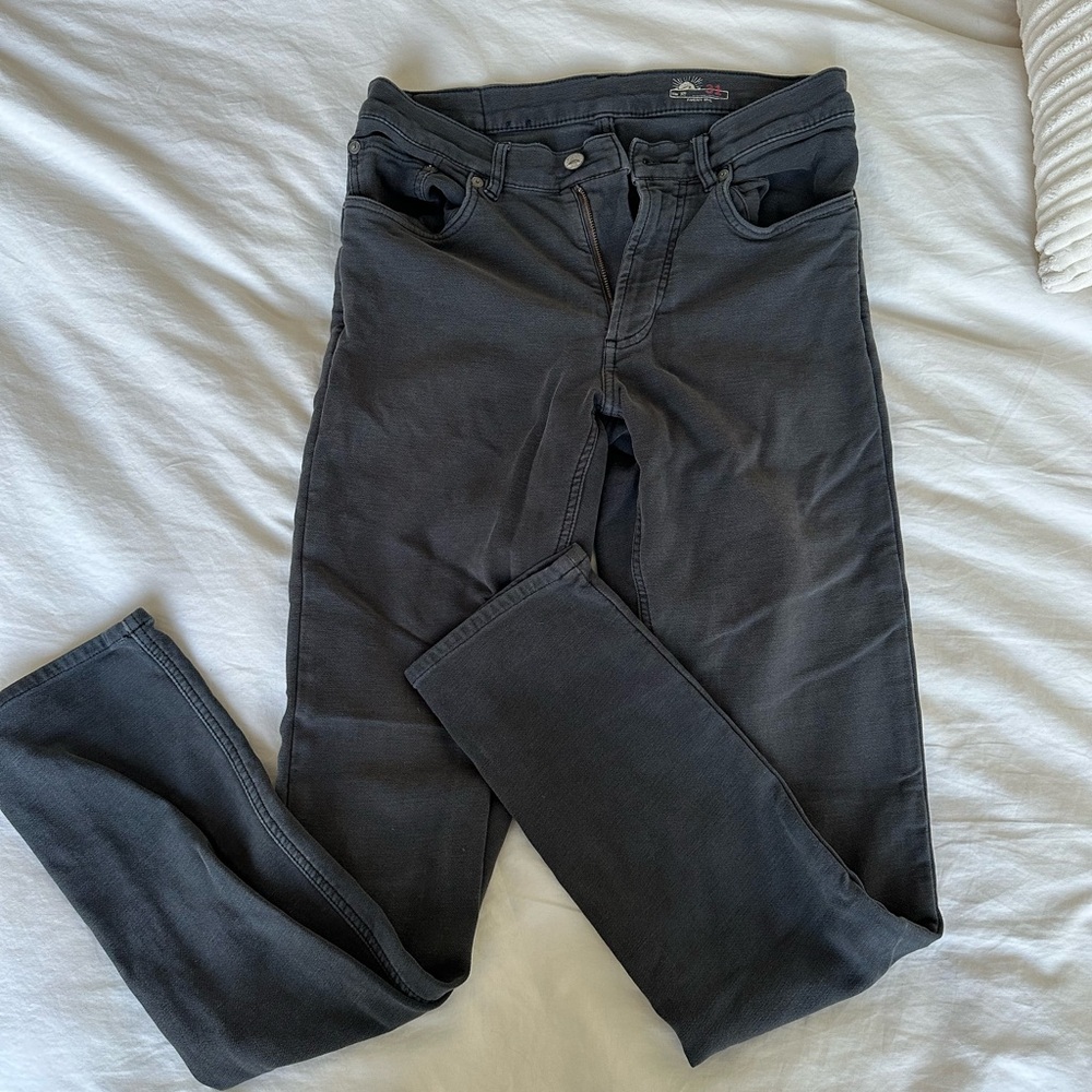 Faherty black/dark grey jeans